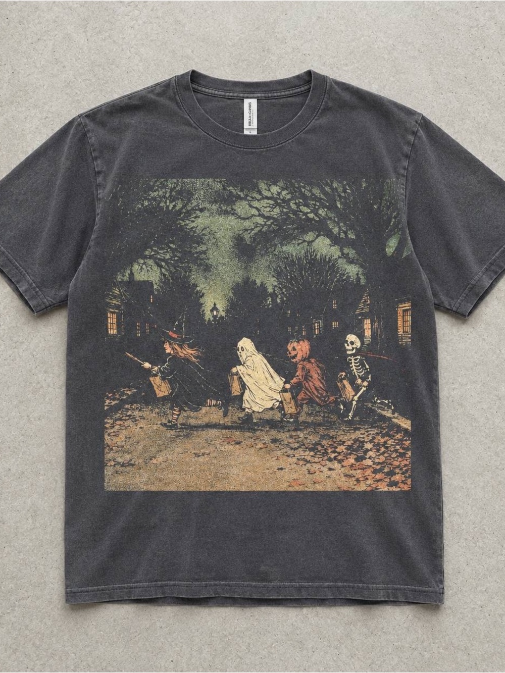 Bella Canvas Halloween Trick-or-Treat Graphic Tee